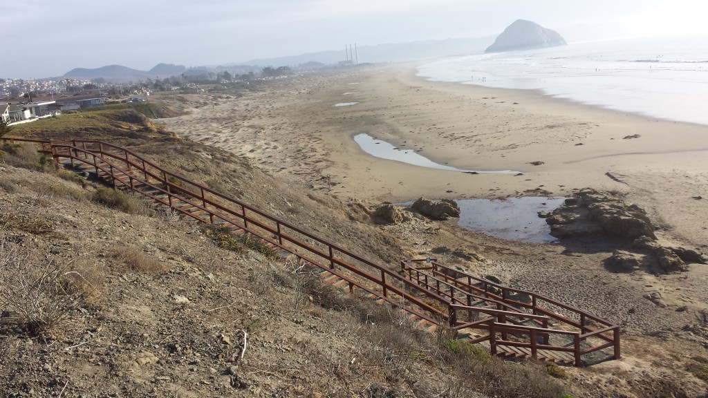 The Stairmaster At Rich Man's Gym in Morro Bay