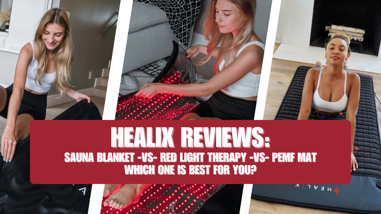 HEALiX Review 2025: Sauna Blanket, Glow Light Pod, & PEMF Mat for Recovery