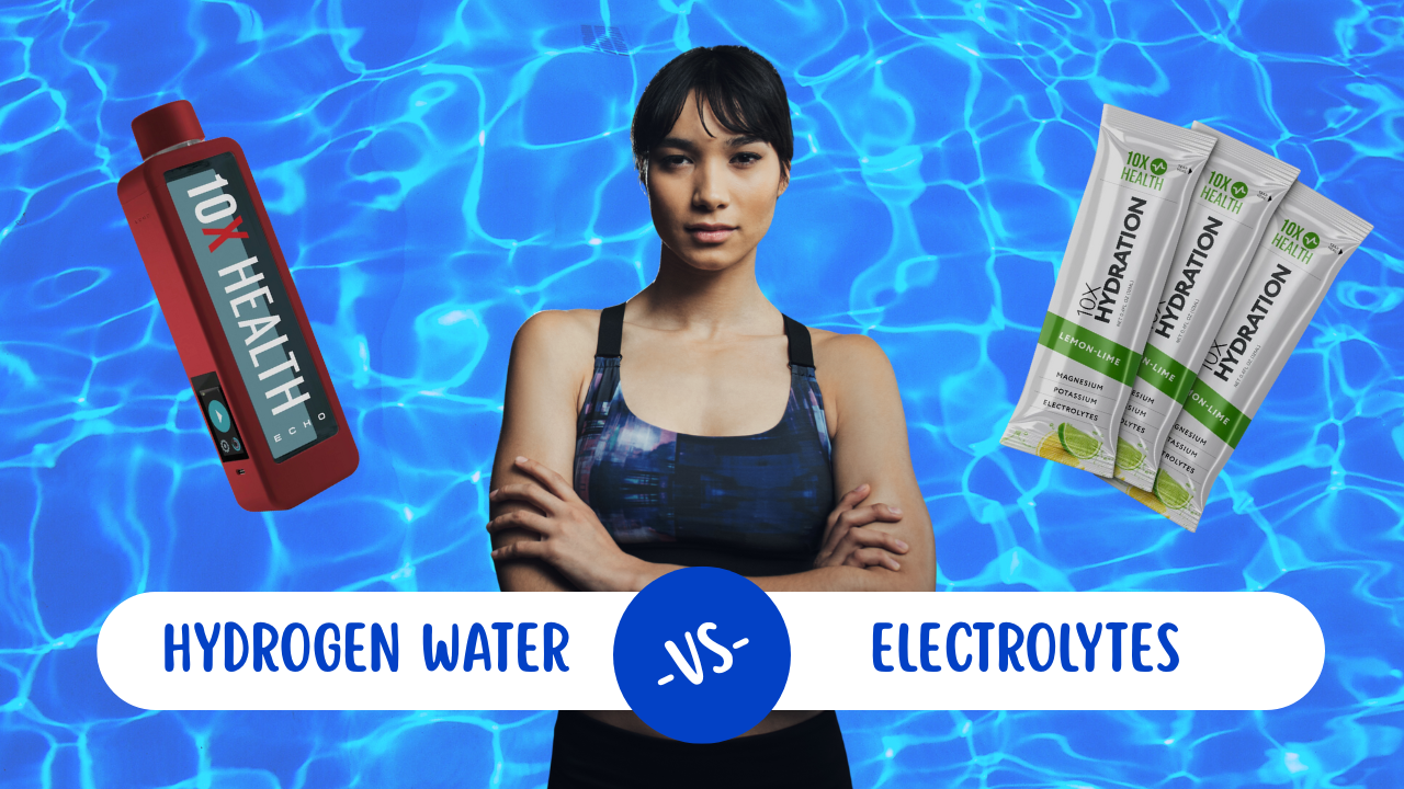 Hydrogen Water vs electrolytes